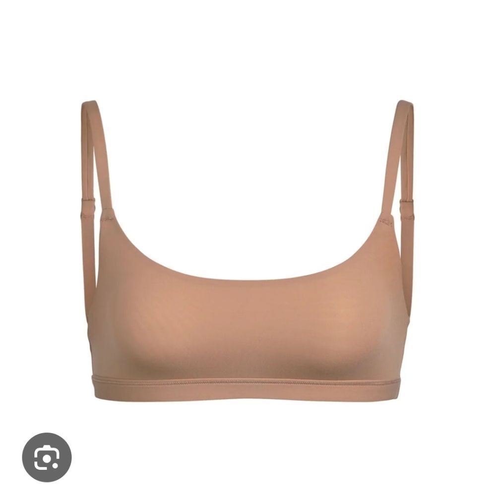 SKIMS Scoop Bralette In Sienna Size S